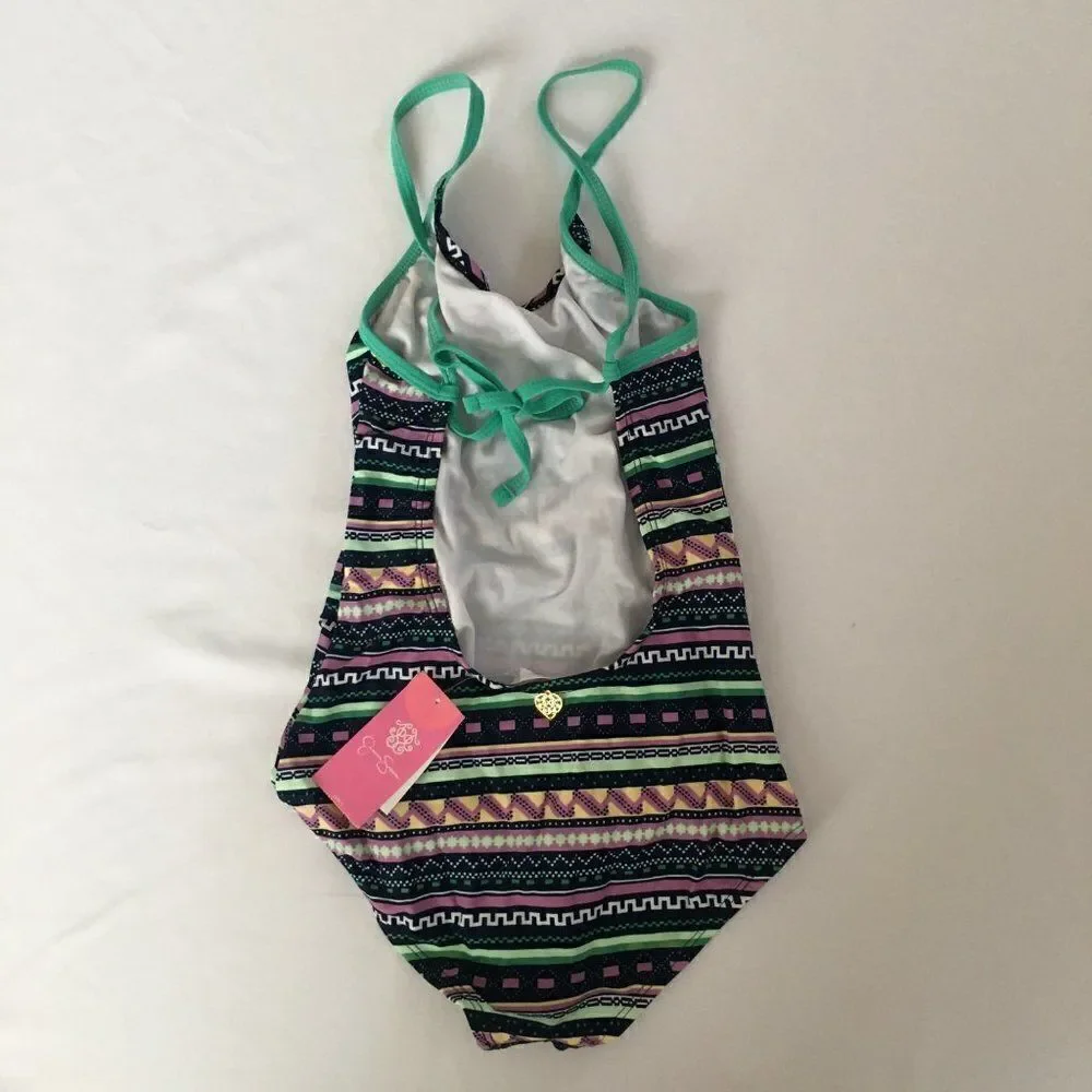 Jessica Simpson young girls bathing suit